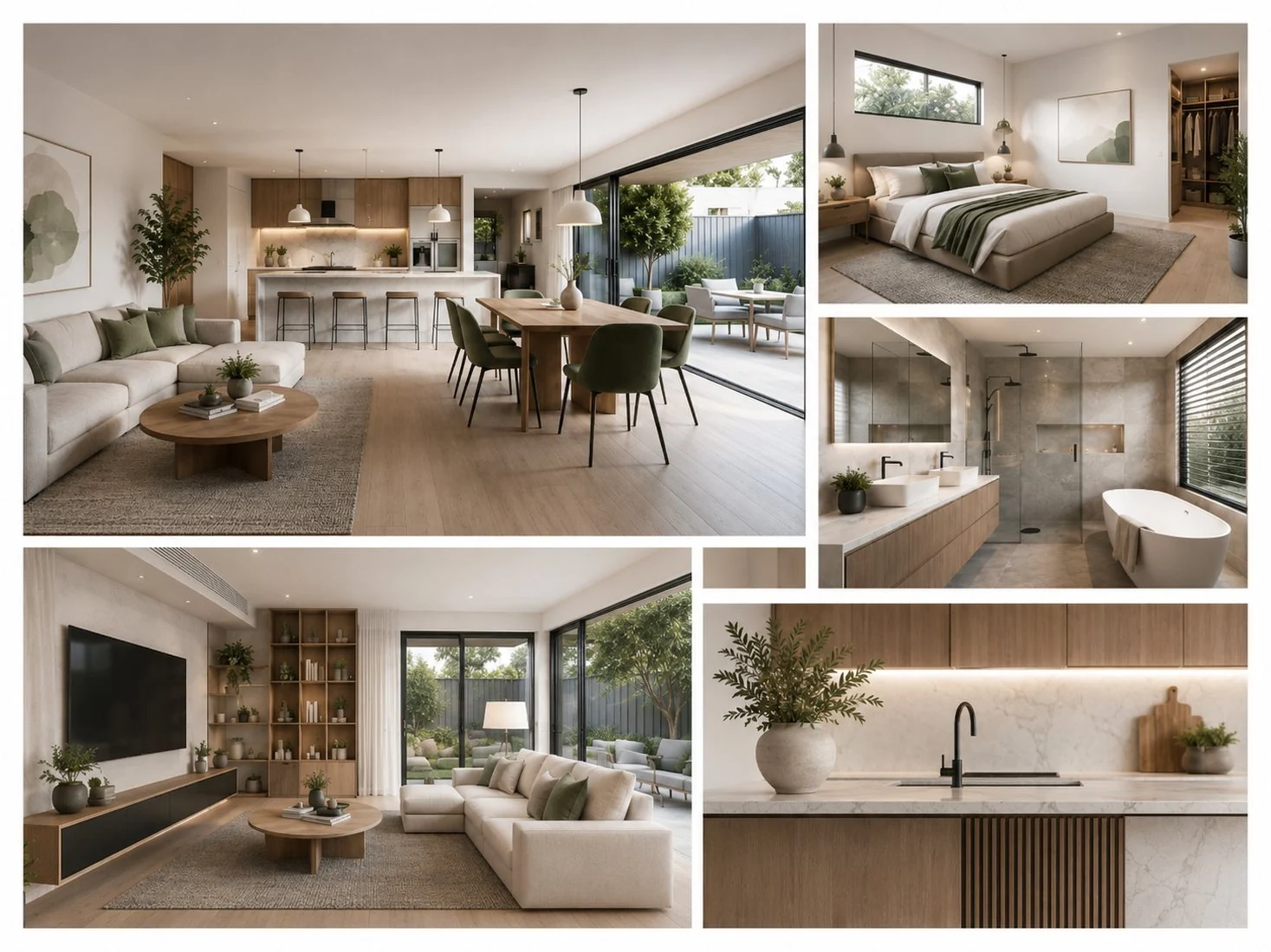 Design development, interior and documentation presentation